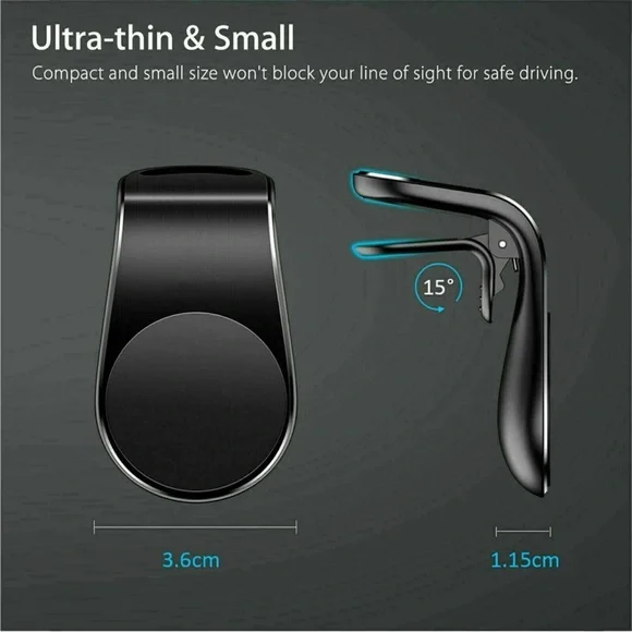 Car Magnet Magnetic Air Vent Stand Mount Holder Universal For Mobile Cell Phone - Picture 2 of 11